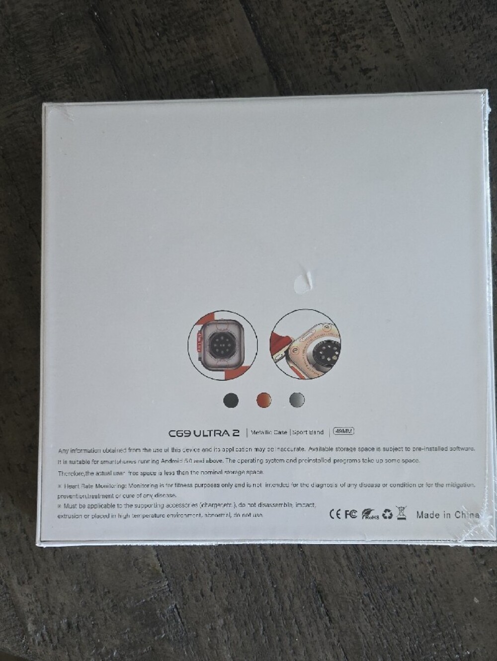 Smartwatch - Gray - Picture 3 of 3